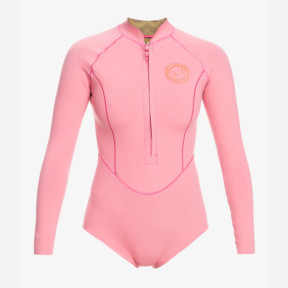 Billabong salty dayz spring suit 1mm pink